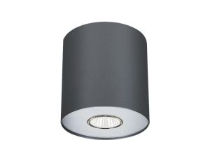 Lampa sufitowa POINT GRAPHITE SILVER/GRAPHITE WHITE M 6007 Nowodvorski