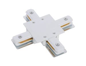 ŁĄCZNIK KRZYżOWY WPUSZCZANY BIAŁY PROFILE RECESSED X-CONNECTOR WHITE 8836 Nowodvorski