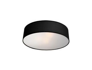 Sufitowa lampa ALTO z czarnym abażurem tkanina 3xE14 LP-81008/3C BK Light Prestige