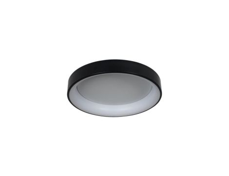 Plafon do salonu w czarnym wydaniu GORGIA LED CCT 60cm LP-049/1C BK Light Prestige