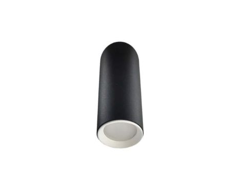 Spot tuba Manacor czarno-biała 6x17cm GU10 Light PrestigeLP-232/1D-170