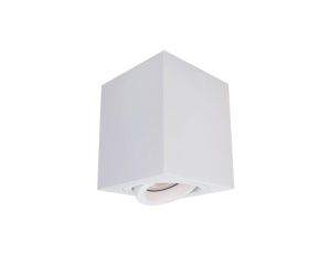 Oprawa LYON biały sześcian do holu z ruchomym oczkiem na GU10 LP-5881/1SM WH Light Prestige