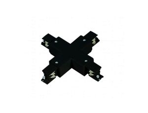 Łącznik X 3F czarny do szynoprzewodów LP-554/3F Light Prestige
