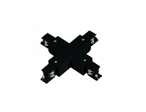 Łącznik X 3F czarny do szynoprzewodów LP-554/3F Light Prestige