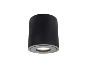 Spot natynkowy czarny FARO łazienkowy na GU10 LP-6510/1SM XL BK Light Prestige