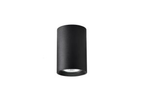 Czarny spot MANACOR 9cm do holu na GU10 LP-232/1D - 90 czarne Light Prestige