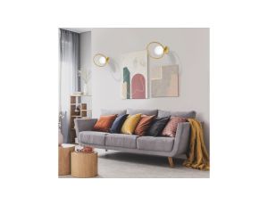 Spot tuba MANACOR biało-złota 6x13cm GU10 LP-232/1D-130 LIGHT PRESTIGE