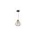 Lampa wisząca WILL BLACK 1XE27 MLP4188 Milagro