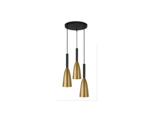Nowoczesna lampa wisząca SOLIN nad blat stołu 3xE27 LP-181/3P GD Light Prestige