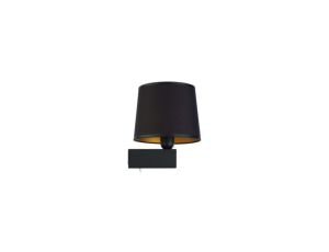 Kinkiet czarno-złoty CHILLIN I 8197 Nowodvorski Lighting