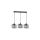 Lampa wisząca Galactico 3 linia czarna LP-2383/3L Light Prestige