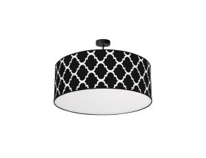 Lampa wisząca PIERRE BLACK 3xE27 MLP4419 Milagro