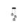 Lampa wisząca Galactico 3 talerz czarna LP-2383/3P Light Prestige