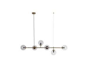 Lampa wisząca Alisa transparentne kulki LP-005/6P Light Prestige