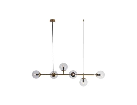 Lampa wisząca Alisa transparentne kulki LP-005/6P Light Prestige
