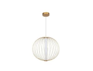 Lampa wisząca Treviso LED złota LP-798/1P Light Prestige