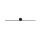 Kinkiet IP44 PIN LED S 6W 280lm 4000K 8127 Nowodvorski
