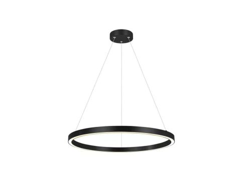 Lampa wisząca śr. 60cm MIDWAY Triangle LP-033/1P S BK Triangle Light Prestige