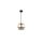Lampa wisząca Miele dymna duża LP-866/1P SM/GD Light Prestige
