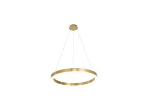 Lampa wisząca śr. 80cm MIDWAY LP-033/1P L GD Shiny Light Prestige