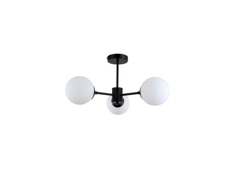 Lampa wisząca Roma 3 czarna LP-1345/3P BK Light Prestige