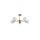 Lampa wisząca Roma 5 złota LP-1345/5P GD Light Prestige