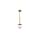 Lampa wisząca Roma 1 złota LP-1345/1P GD Light Prestige