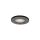 Okrągłe oczko podtynkowe GU10 z serii LAGOS czarne do łazienki holu LP-440/1RS BK Light Prestige
