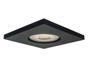 Kwadratowe oczko punktowe nieruchomy LAGOS czarny na GU10 LP-440/1RS BK square Light Prestige