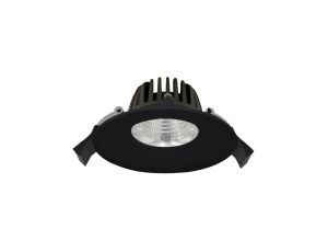 Oczko podtynkowe ORION czarne LP-4434/1RS BK Light Prestige
