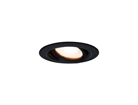 Oczko łazienkowe podtynkowe LAGOS z regulowanym źródłem na GU10 LP-4425/1RM BK Light Prestige