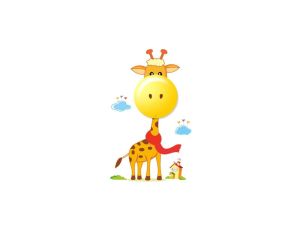 LAMPKA DZIECIĘCA GIRAFFE 0,6W LED ML114 Milagro