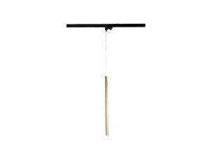 Lampa wisząca Lungo 1 złota do szynoprzewodu 3F LP-894/1P GD 3F Light Prestige