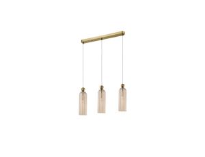 Lampa wisząca Piega 3 LP-939/3L amber Light Prestige