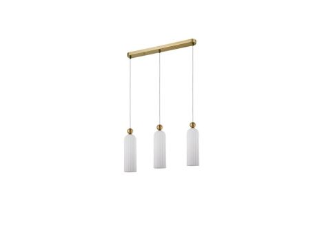 Lampa wisząca Piega 3 biała LP-939/3L white Light Prestige