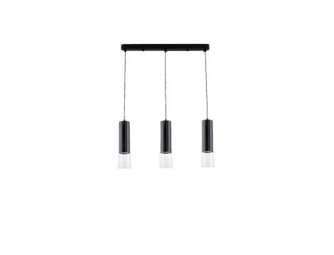 Lampa wisząca Manacor 3 czarna LP-232/3L BK Light Prestige