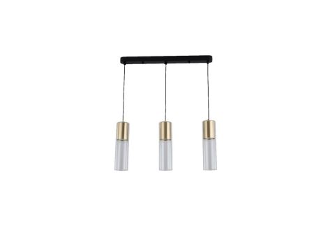 Lampa wisząca Manacor 3 linia złota LP-232/3L GD Light Prestige