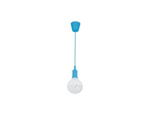 LAMPA WISZĄCA BUBBLE BLUE 5W E14 LED ML457 Milagro