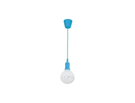LAMPA WISZĄCA BUBBLE BLUE 5W E14 LED ML457 Milagro