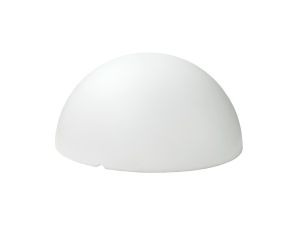 Lampa ogrodowa biała półkula CLOUDS IP65 LP-3519-600 Light Prestige