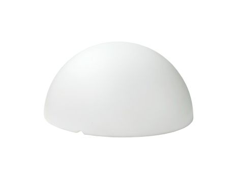 Lampa ogrodowa biała półkula CLOUDS IP65 LP-3519-600 Light Prestige