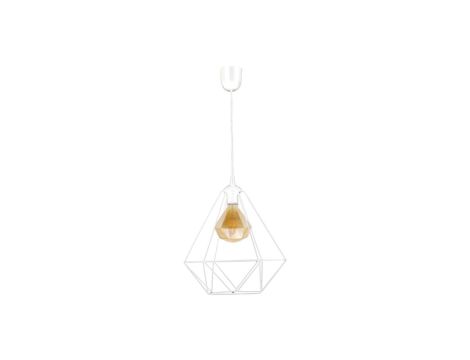 Lampa wisząca ALAMBRE WHITE 1xE27 4W żarówka w zestawie MLP4131 Milagro