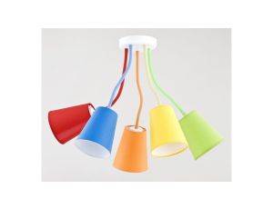 Żyrandol TK Lighting WIRE COLOUR 2107