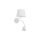 TK Lighting MAJA white kinkiet 2535