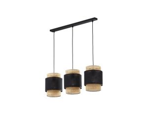 Lampa wisząca na listwie BOHO BLACK 6541 TK LIGHTING