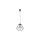 Lampa wisząca DIAMOND NEW BLACK 6206 TK Lighting