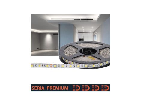 Taśma Premium 24V 60led 6000-7000K SMD5050 (5) wyc