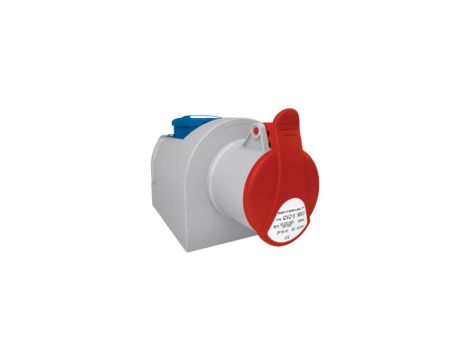Gniazdo natynkowe siłowe 16A/5P + 230V/16A IZVZ-S 1653 DV 6352