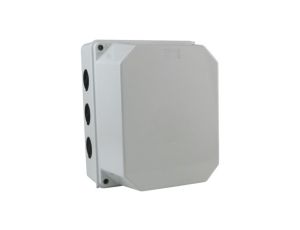 Puszka natynkowa z dławikami wym/wew 240x190x170 mm 12membran z wysoką pokrywą IP66 010.PG.CA.G M-L 2749