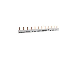 Szyna łączeniowa sztyftowa PS/SB obustronnie izolowana 1-fazowa 12-modułowa 16mm2 DV 9450